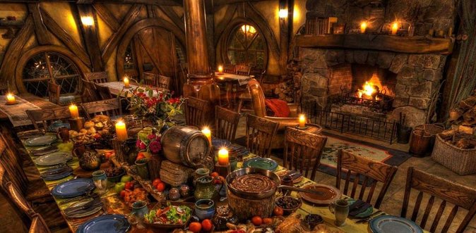 Private tour - Hobbiton Movie Set Evening Banquet Return from Auckland - From Auckland to the rolling roads near Matamata