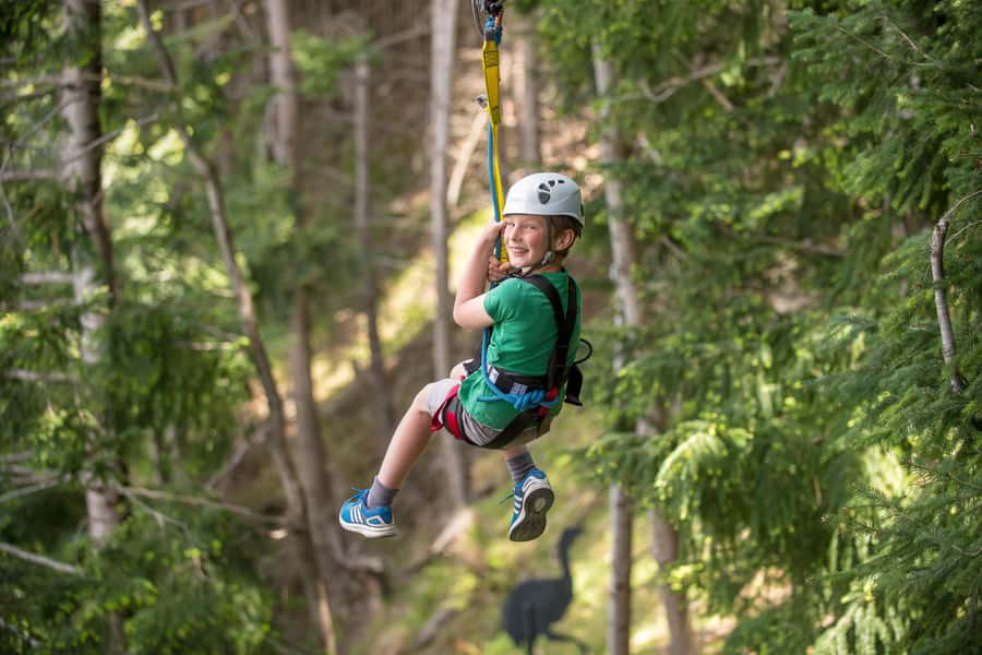 Queenstown: 2-Hour Zipline Tour with 4-Lines - The walk between sections