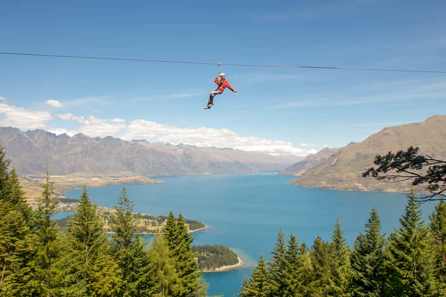 Queenstown: 3-Hour Zipline Adventure with 6-Lines - The final line delivers the big finish