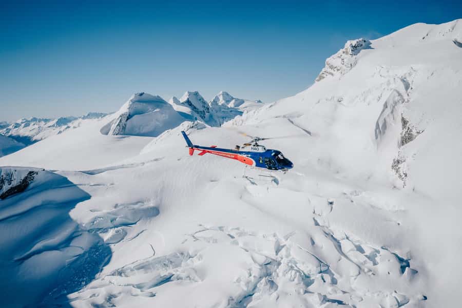 Queenstown: 50-Minute Southern Glacier Helicopter Flight - Mount Aspiring and the forest below