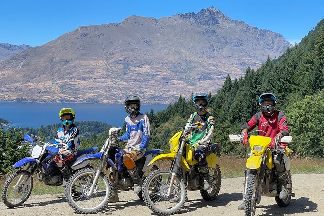 Queenstown: Dirt Bike Tours - From 61A Shotover Street to the Queenstown hills