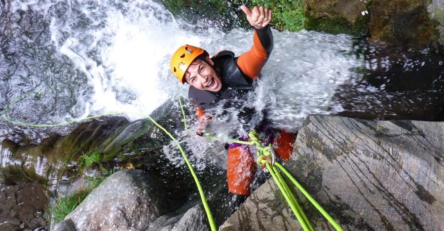 Queenstown: Gibbston Valley Half-Day Canyoning Adventure - From Eichardts Hotel to the canyon