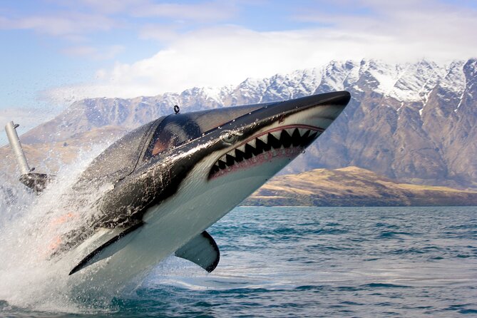 Queenstown Hydro Attack Shark Ride Adventure - Meeting the Shark on Beach Street
