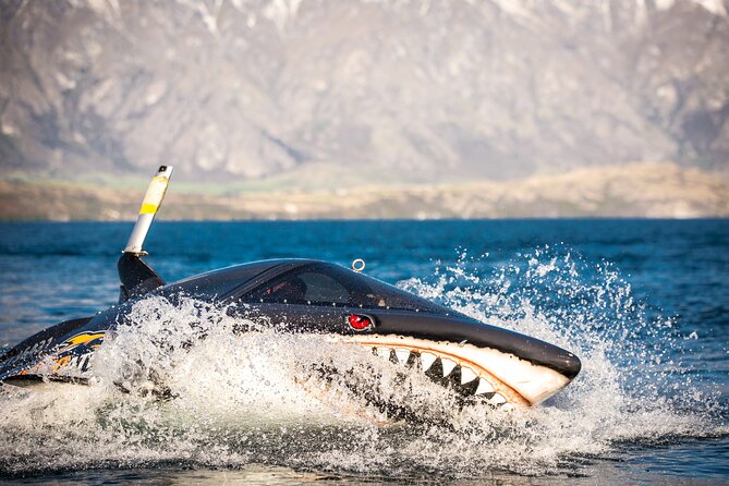 Queenstown Hydro Attack Shark Ride Adventure - Underwater at 40 Kph