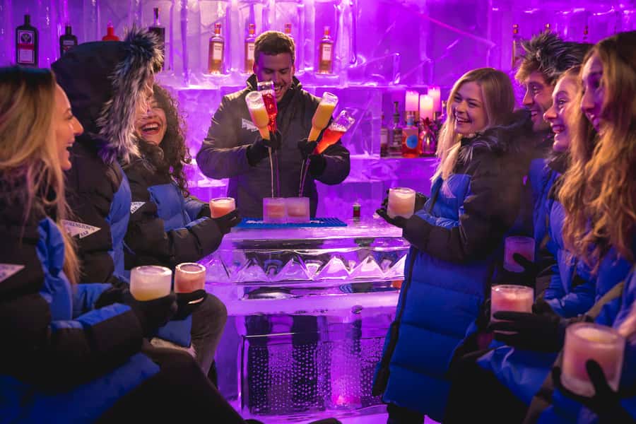 Queenstown: Ice Bar Entry with Warm Winter Gear and Drink - Cocktails, mocktails, and the ice cup problem