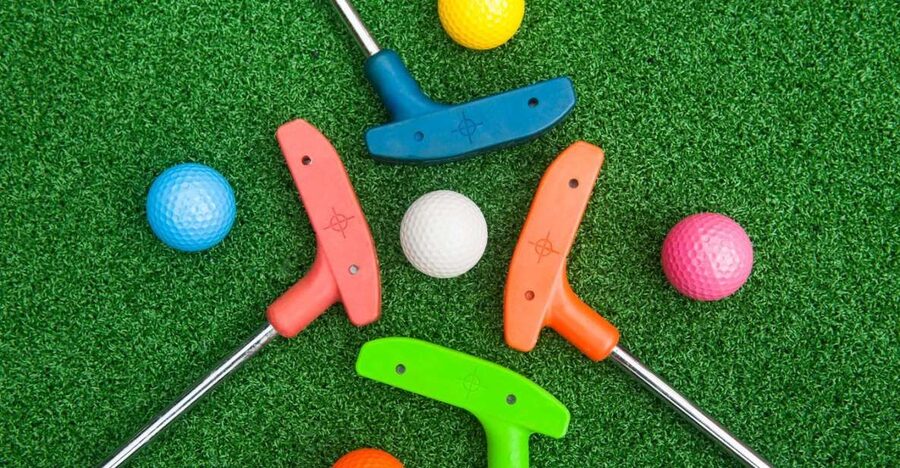 Queenstown: Indoor Putt 'n' Glow Mini Golf - The indoor setting helps, but check the day’s comfort