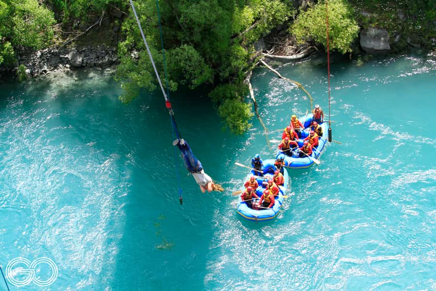 Queenstown: Kawarau River Rafting and Jet Boat Ride - Finishing with Dog Leg rapid