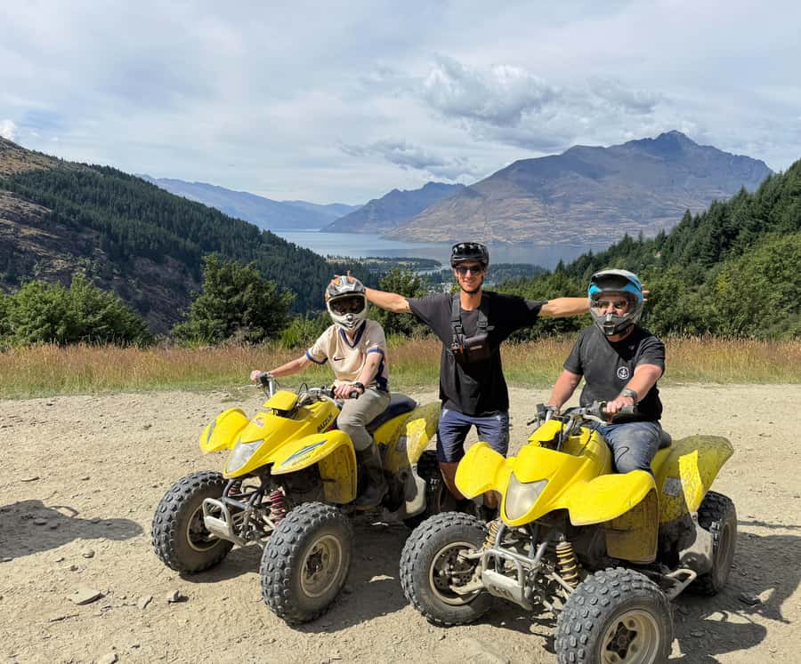 Queenstown: Quad Bike Tour - Leaving Queenstown for the Adventure Park
