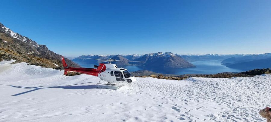 Queenstown: Remarkables Helicopter Flight & Alpine Landing - Taking off above Queenstown and the Wakatipu basin