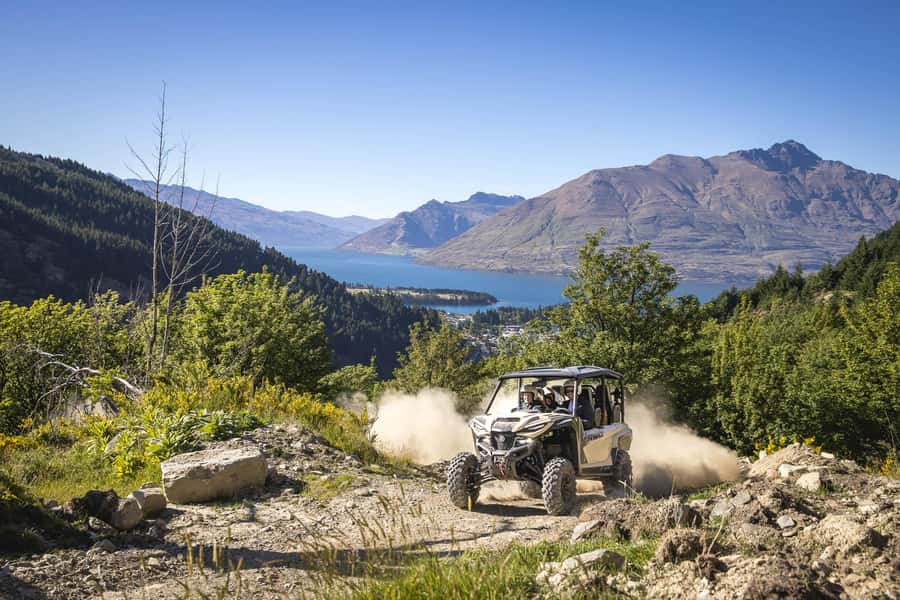 Queenstown: Self Drive Guided Buggy Tour - The safety briefing and practice track