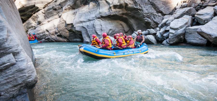 Queenstown: Shotover River Whitewater Rafting Trip - The ride into Skippers Canyon is part of the adventure