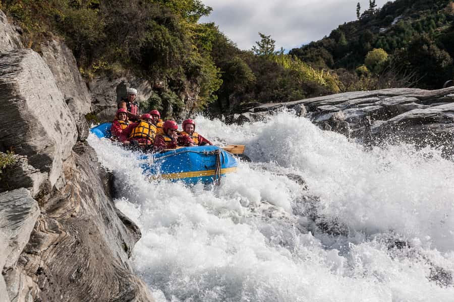 Queenstown: Shotover River Whitewater Rafting Trip - Getting ready at the river base
