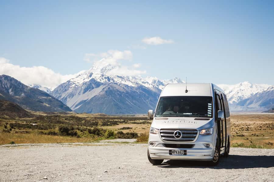 Queenstown: Small Group Mt Cook Day Tour - Lake Pukaki is the photographic stop