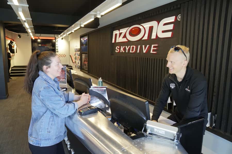 Queenstown: Tandem Skydive Experience - Checking in at 35 Shotover Street