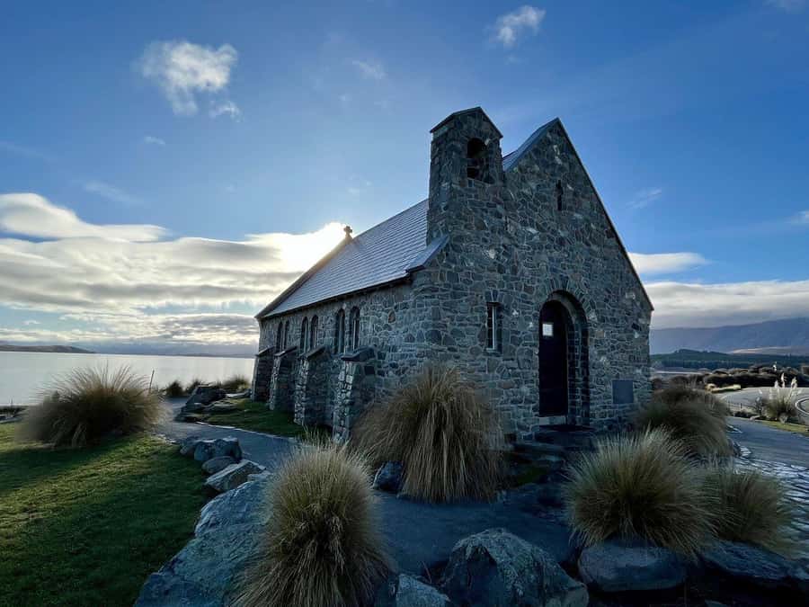 Queenstown to Christchurch via Mt Cook One-Way Tour - Lake Tekapo and the Church of the Good Shepherd