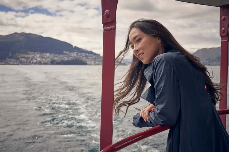 Queenstown: TSS Earnslaw Cruise of Lake Whakatipu - Wheelhouse, photo museum, and old-ship details
