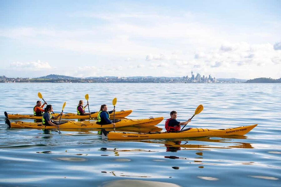 Rangitoto Island: Sea Kayak & Summit Hike Day Trip - Landing on Rangitoto Island