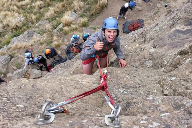 Rock Climbing Christchurch 1/2-day or full-day (Small Group Tour) - Climbing above Christchurch’s extinct volcano