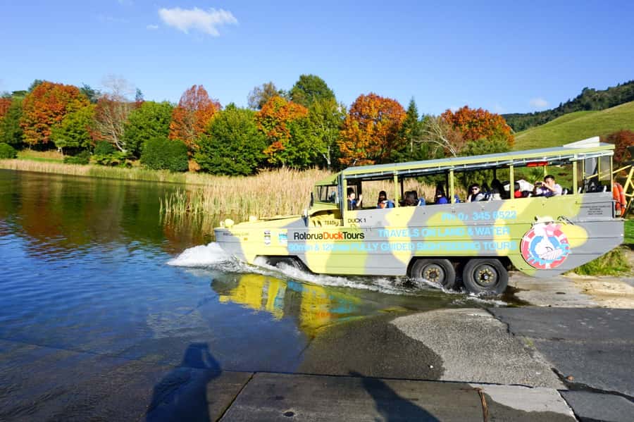 Rotorua City and Lakes Duck Tour - Lake Okareka and the quieter water views
