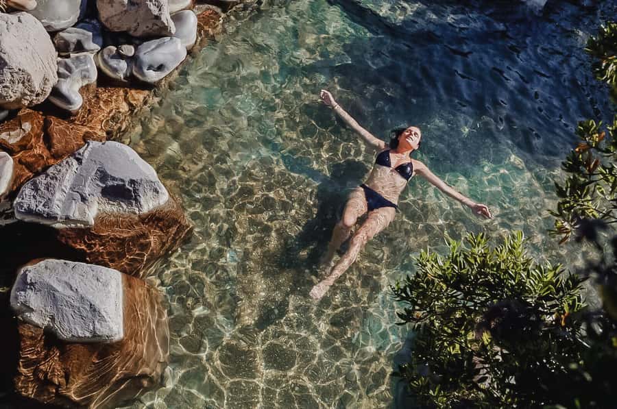 Rotorua Lake: Deluxe Lake Spa Geothermal Hot Spring Bathing - Priest Spring for tired muscles