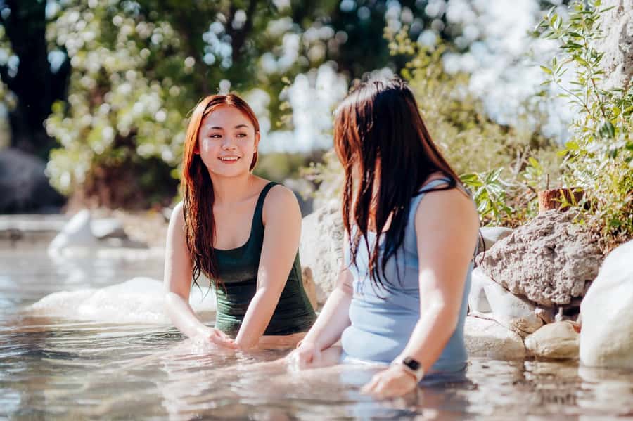 Rotorua Lake: Deluxe Lake Spa Geothermal Hot Spring Bathing - Four Rachel Spring pools at 38°C to 41°C