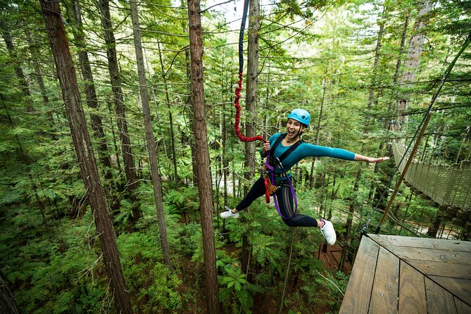 Rotorua: Redwoods Altitude High Ropes Adventure - Starting at the Redwoods Altitude hanger