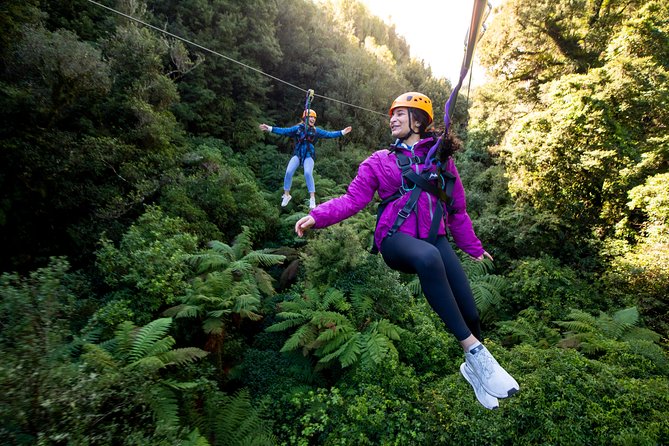 Rotorua’s Ultimate Zipline: 6 ziplines, 400 m Tandem, Cliff Walk - Who will enjoy this most?