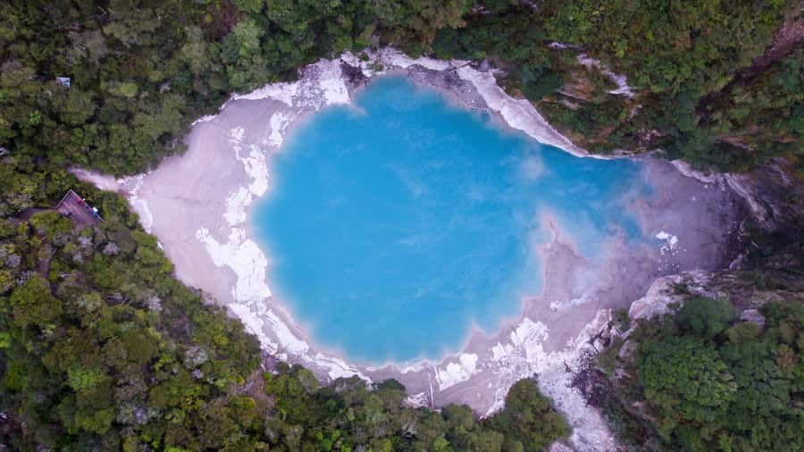 Rotorua: Scenic Flight over Mt Tarawera & Waimangu Valley - Waimangu Valley from the air