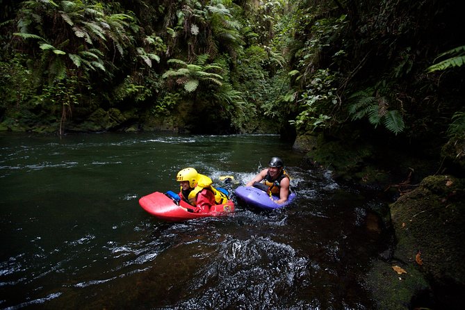 Rotorua Sledging White Water Sledging | Kaitiaki Adventures - The real workout is in your feet