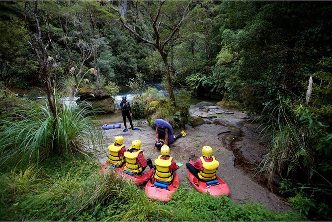 Rotorua Sledging White Water Sledging | Kaitiaki Adventures - The safety briefing sets the tone
