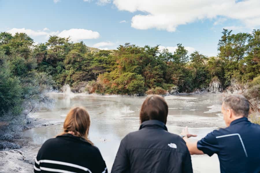 Rotorua: 'Thermal Path Tour' Geothermal half day Tour - The giant mud pool: slow, strange, and worth watching