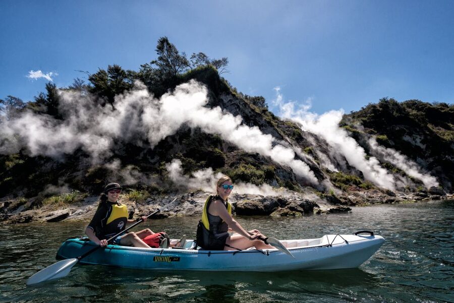 Rotorua: Waimangu Valley Walk and Steaming Cliffs Kayak Tour - Why the walk and kayak combination works