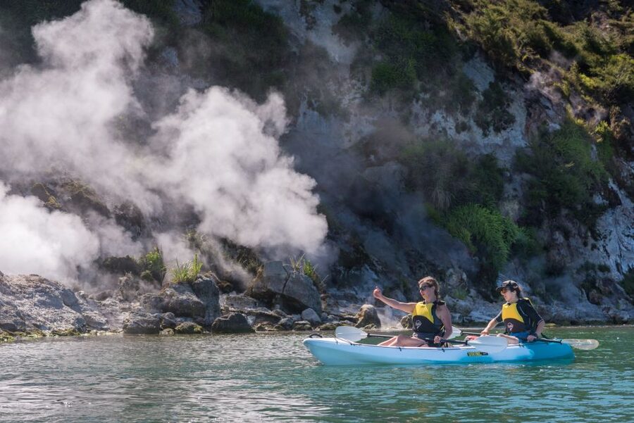 Rotorua: Waimangu Valley Walk and Steaming Cliffs Kayak Tour - The guide’s role and the Maori connection