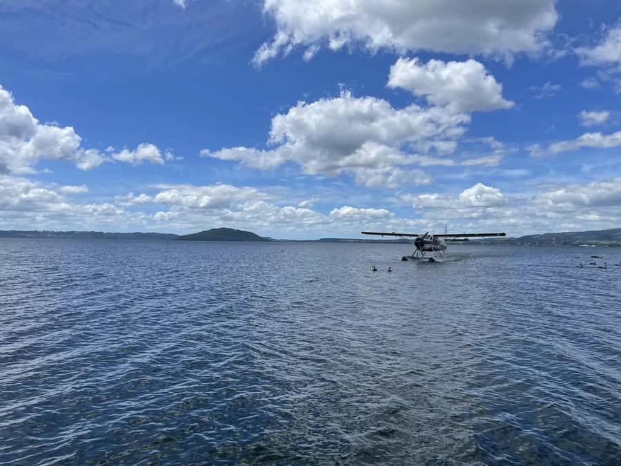 Rotorua: White Island, Mount Tarawera & Waimangu Volcanic … - Rotorua’s fourteen lakes from the air