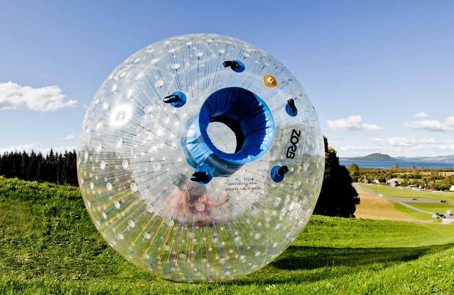 Rotorua: ZORB Inflatable Ball Rides - A convenient Rotorua location