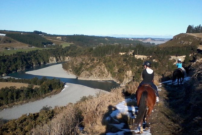 Rubicon Valley Horse Treks - 2 Hour River Trail Horse Trek - Why the Waimakariri Canyon is the main event