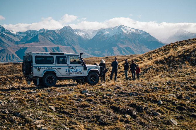 Scenic 4WD Tour Lake Tekapo Backcountry - Key points to know before booking