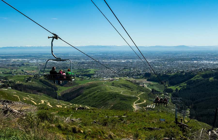 Scenic Chairlift Ride at Christchurch Adventure Park - The summit lookout and time to explore