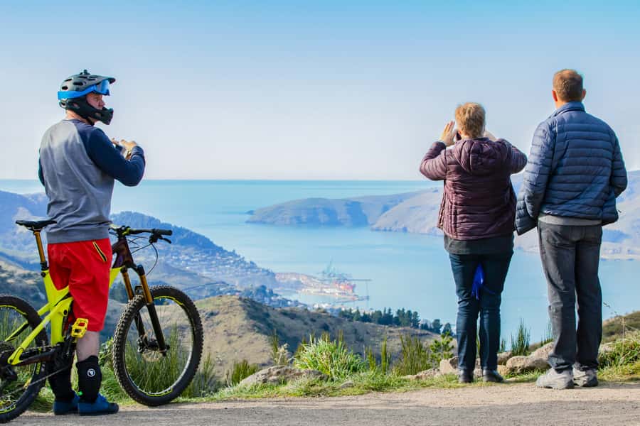 Scenic Chairlift Ride at Christchurch Adventure Park - From the guest services building to the chairlift