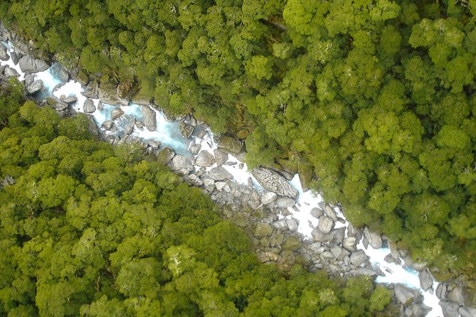 Siberia Experience:Fly-Hike-Jetboat:Wilderness Adventure:Wanaka - The river crossing deserves real preparation