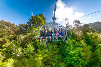 Skywire Adventure at Cable Bay, Nelson