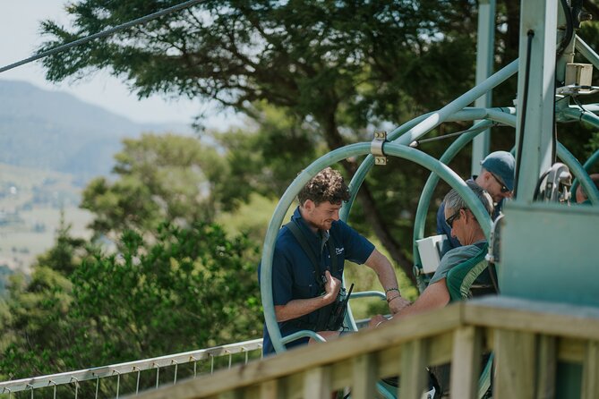 Skywire Adventure at Cable Bay, Nelson - A 12-minute return flight through the forest