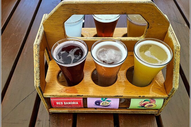 Small group - Beer, Wine, Cider and Gin Tour - 5.0 - 5.5 hours - A tasting day built around Hawke’s Bay variety