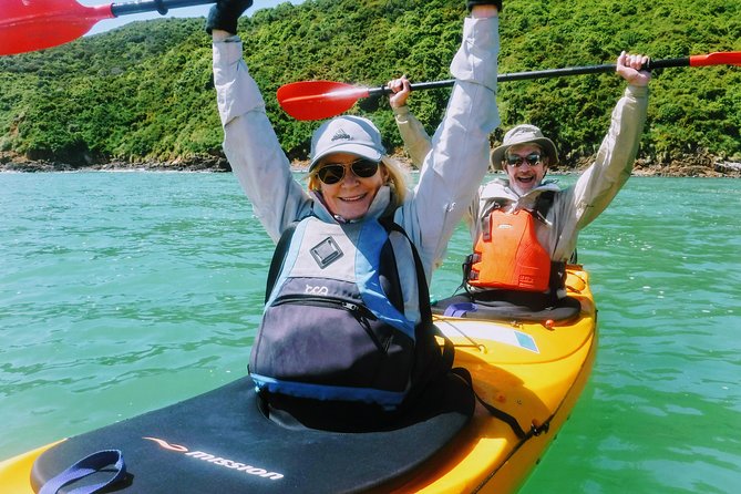 Small group guided sea kayaking in Akaroa marine reserve - How the guide affects the experience
