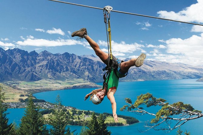 Small-Group Zipline Adventure in Queenstown - Getting fitted and learning the ropes