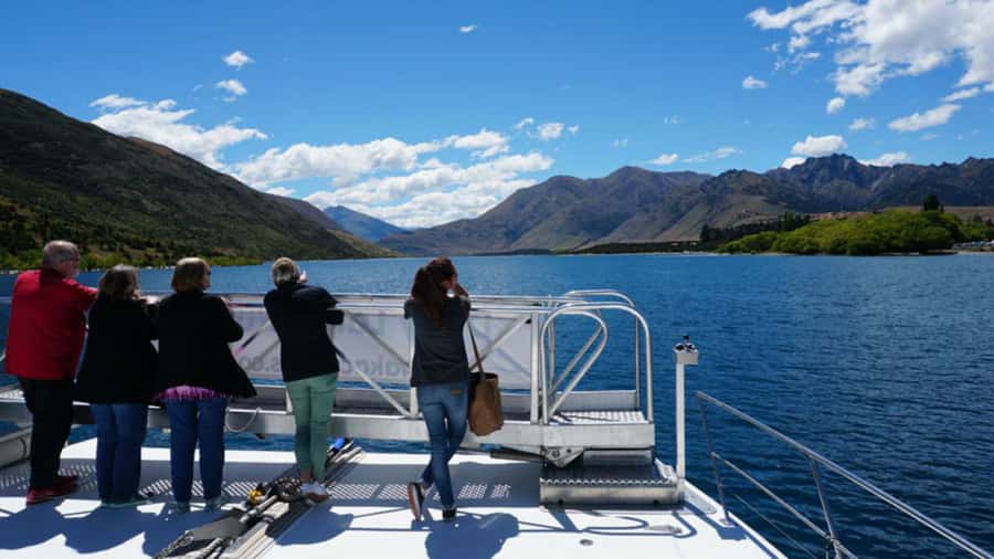 Stevensons Island 2-Hour Cruise and Nature Walk - Returning across the lake with a hot drink