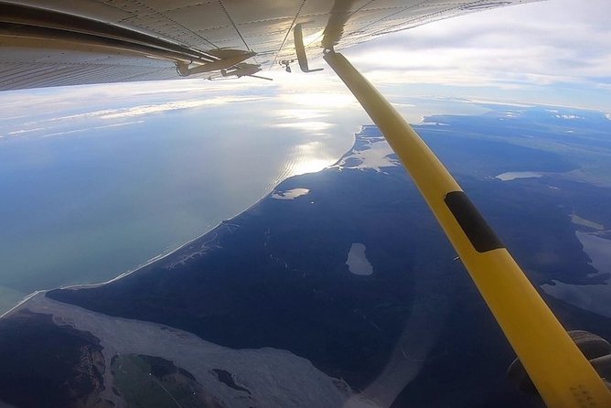 Tandem Skydive 18,000ft from Franz Josef - The flight over Franz Josef Glacier country