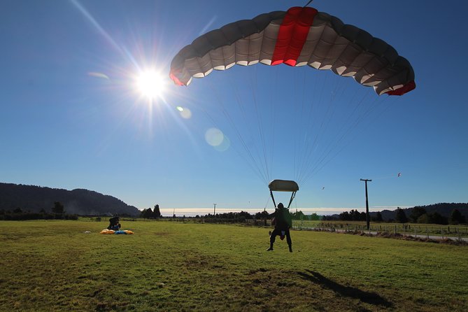Tandem Skydive 18,000ft from Franz Josef - Weather is part of the booking decision