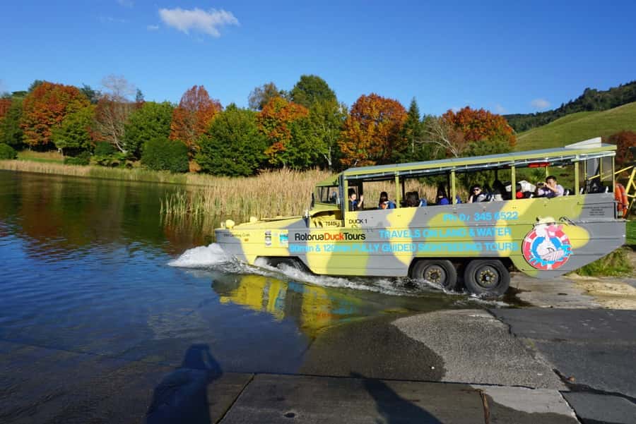 Tarawera and Lakes 2-Hour Duck Eco Tour - Leaving Rotorua for Lake Okareka