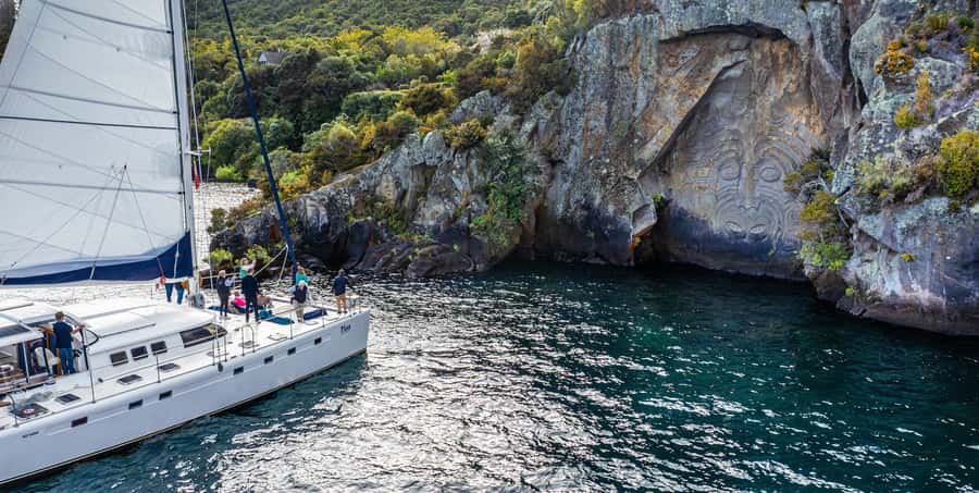 Taupo: Māori Rock Carvings Lake Taupo Catamaran Tour - Is $36 a fair price?